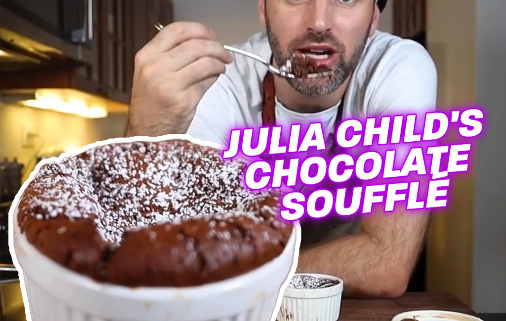 Recreating Julia Child’s Magical Chocolate Mousse